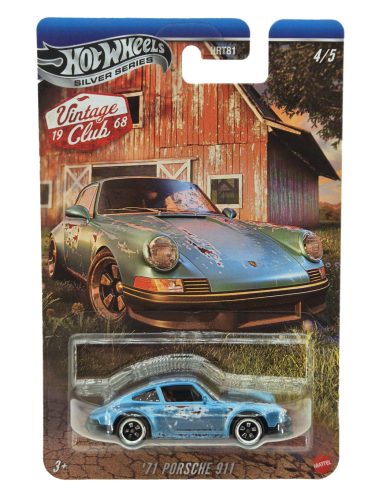 Hot Wheels Silver Series Vintage Club - Porsche 911 (1971) - Hot Wheels - 1:64 model auto 