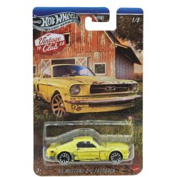   Hot Wheels Silver Series Vintage Club - Mustang 2+2 Fastback (1965) - Hot Wheels - 1:64 model auto 